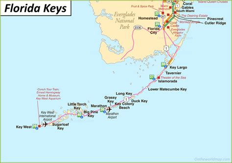florida keys map