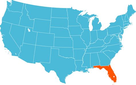 florida map america