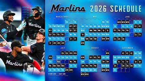 florida marlins baseball schedule