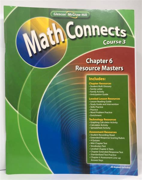 Florida Math Connects Course 3 Workbook Answers