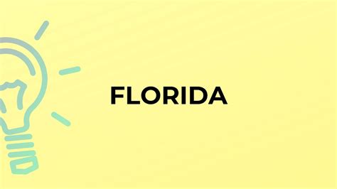 florida meaning