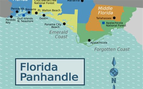florida pan handle