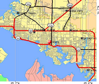 florida panama city zip code