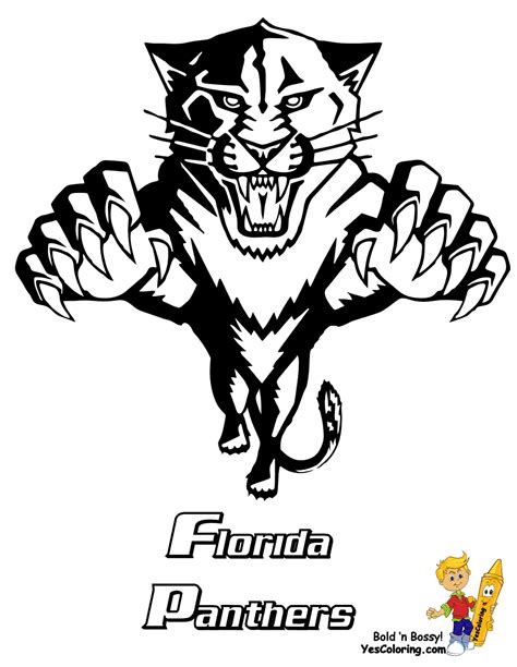 Florida Panthers Coloring Pages   2007 26c Florida Panther Booklet Single For Sale - Florida Panthers Coloring Pages