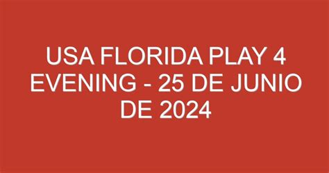 florida play 4