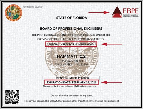 florida professional engineer