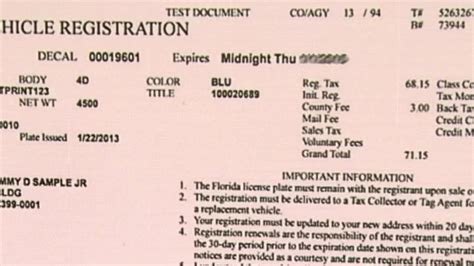 florida registration