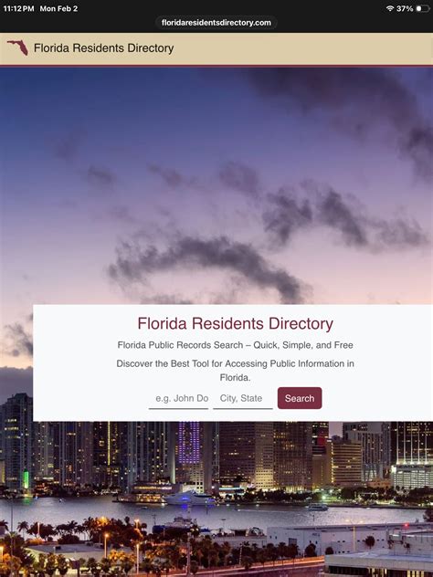 florida resident directory