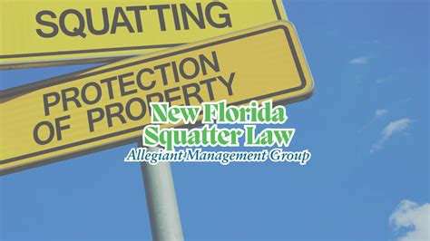 florida squatter law