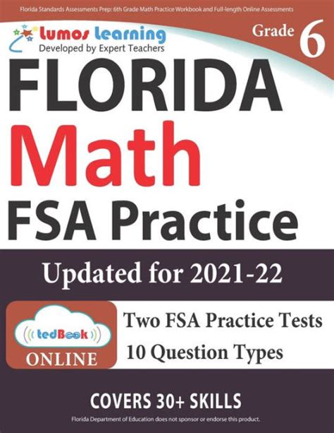 Florida Standards Assessments Prep 6th Grade Math Practice Florida Collections Textbook 6th Grade - Florida Collections Textbook 6th Grade