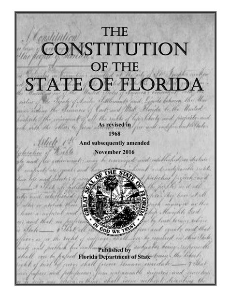 florida state constitution