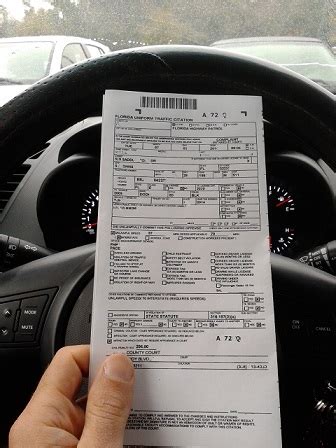 florida traffic ticket