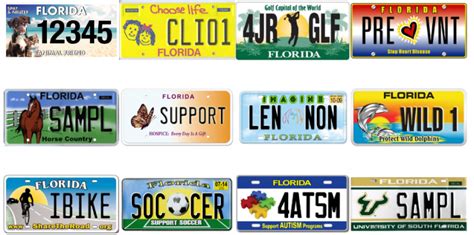 florida vanity tags