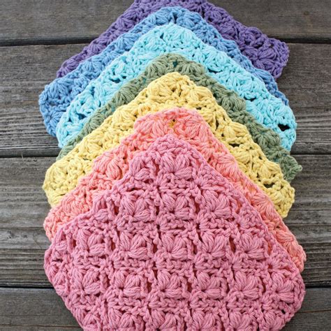 Flower Dishcloth Free Knitting Pattern Knit Flowers Free Patterns - Knit Flowers Free Patterns