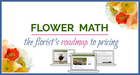 Flower Math Real Flower Business Flower Math - Flower Math