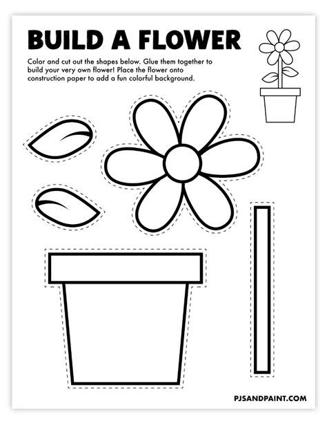 Flower Printable Activities Teachersmag Com Flower Measurement Worksheet For Kindergarten - Flower Measurement Worksheet For Kindergarten