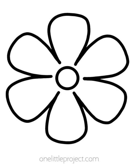 Flower Template 1