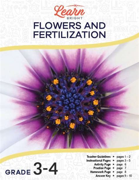 Flowers And Fertilization Free Pdf Download Learn Bright 4th Grade States Flower Worksheet - 4th Grade States Flower Worksheet
