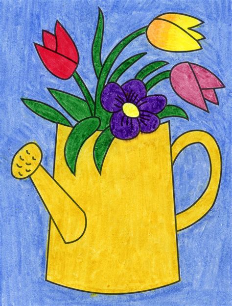 Flowers Drawings For Kids