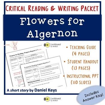 Flowers For Algernon Question Packet Answers
