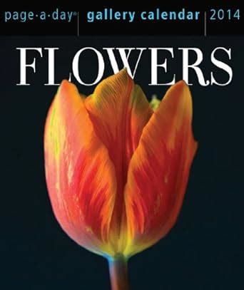 Full Download Flowers 2014 Gallery Calendar 
