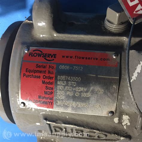 Flowserve Mk3 Std Service Manual