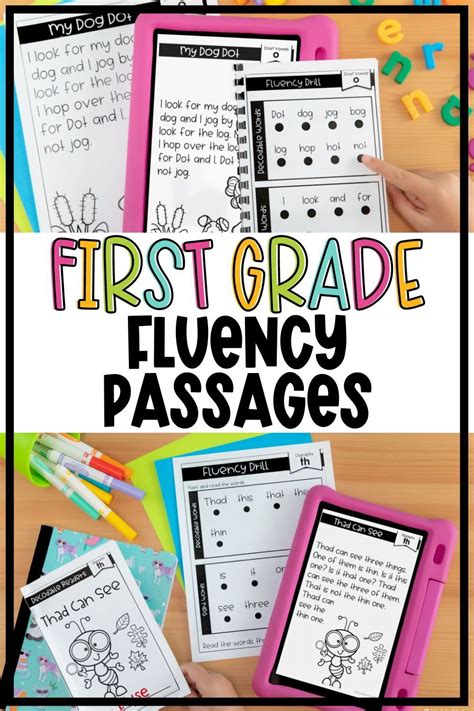 Fluency Folders For First Grade
