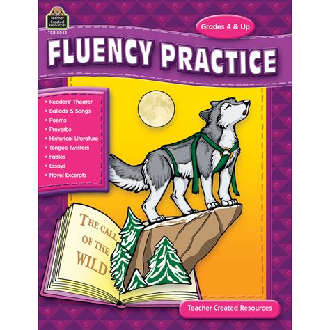 Fluency Practice Grades 4 Up Tcr8042 Teacher Created Fluency Practice 4th Grade - Fluency Practice 4th Grade