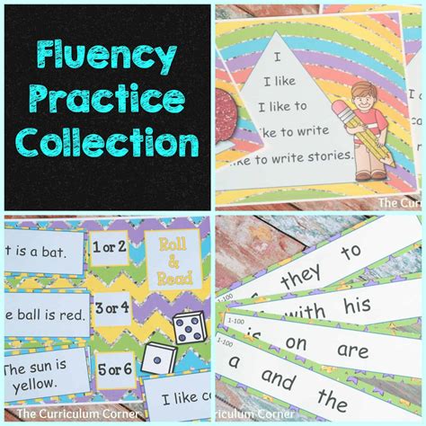 Fluency Practice The Kinder Corner Fluency Practice 1st Grade - Fluency Practice 1st Grade
