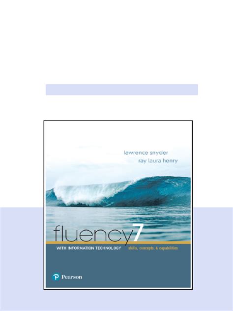 fluency with information technology 7th edition