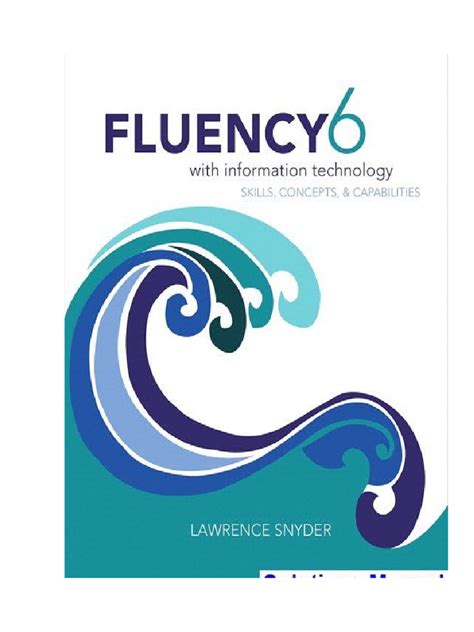 Fluency With Information Technology Snyder International Edition