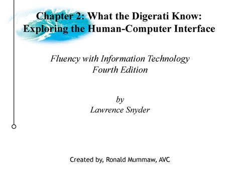 Read Online Fluency With Information Technology 4Th Edition 