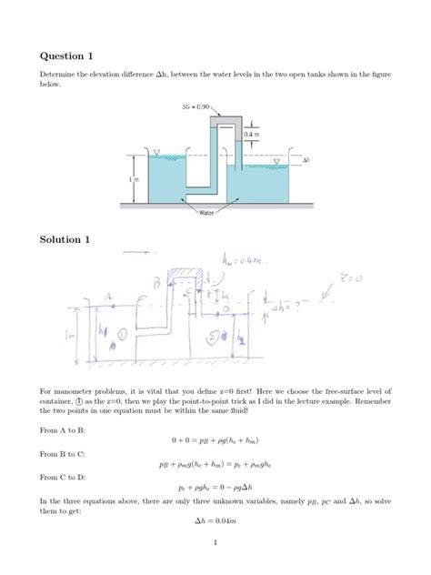 fluid mechanics interview questions and answers