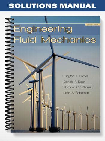 Full Download Fluid Mechanics Crowe Solutions Manual 9Th Edition 