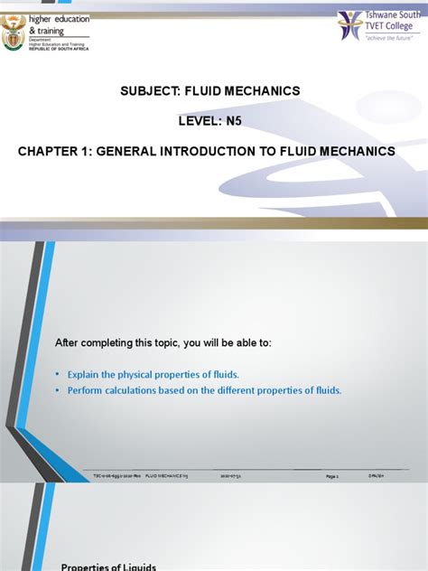 Full Download Fluid Mechanics N5 Previous Question Papers 