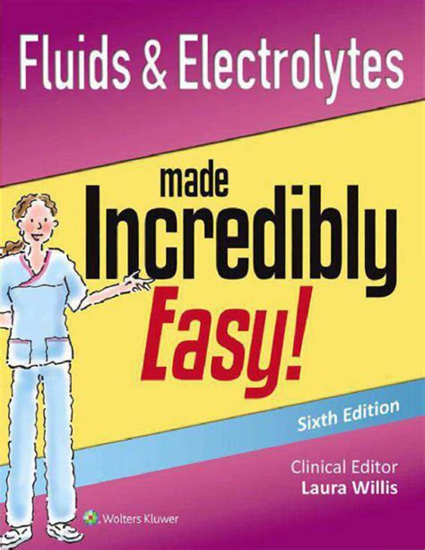 Full Download Fluids And Electrolytes Made Incredibly Easy 