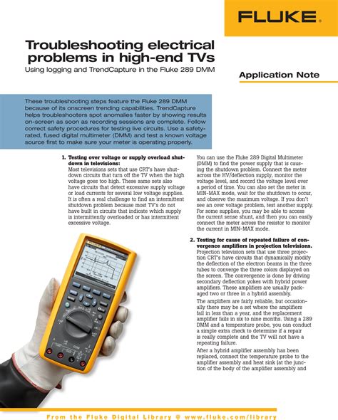 Fluke 289 Manual