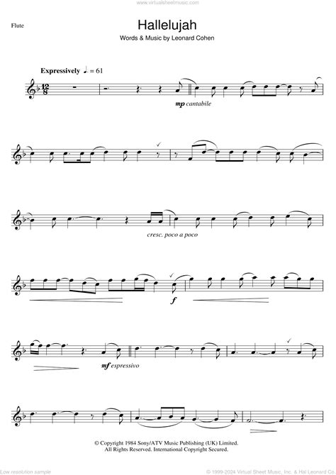 Flute Sheet Music