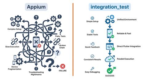 Flutter Vs Appium