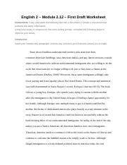 flvs english 2 module 2 answers