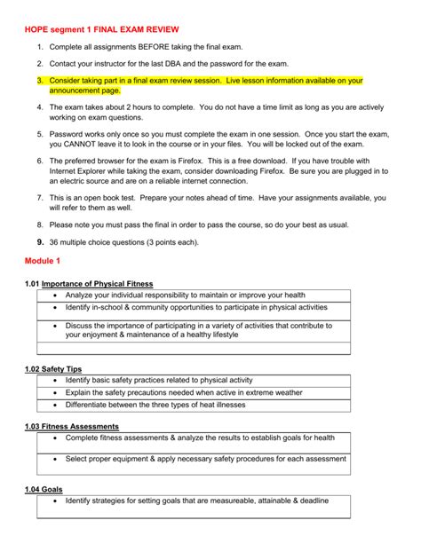 Flvs Hope Segment One Exam Answers