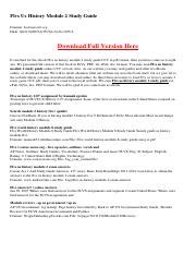 Flvs Us History Module 2 Exam Answers