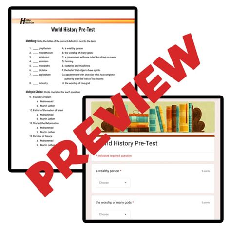 flvs world history pre test answers