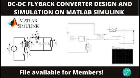 fly back converter simulation with simulink