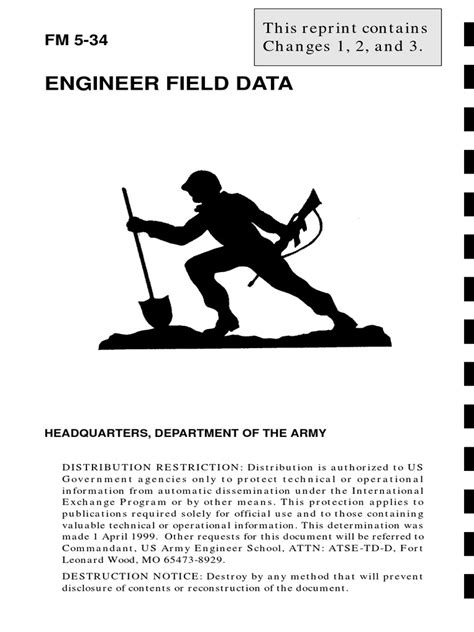 Fm 5 34 Engineer Field Data Manuals Pdf Download