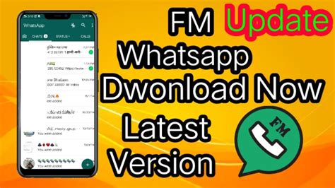 FM WhatsApp Latest Version APK v9 50 Official  Anti Ban