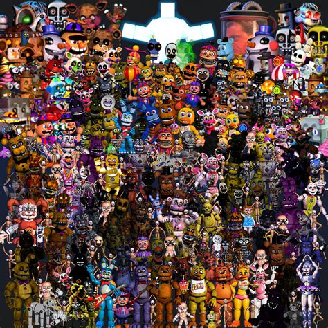 Fnaf All Animatronics