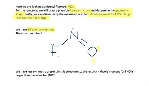 Fno Lewis Structure