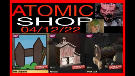 Fo76 Atomic Shop Today