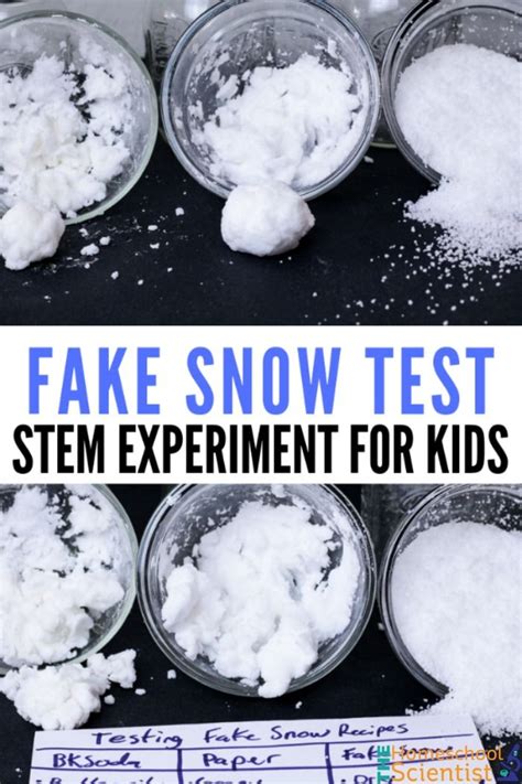 Foaming Fake Snow Stem Activity Science Buddies Foam Science Experiment - Foam Science Experiment
